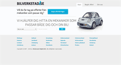 Desktop Screenshot of bilverkstad.se